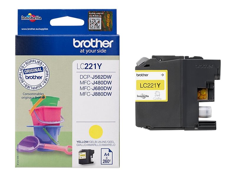 LC-221Y/Ink yellow 260 page