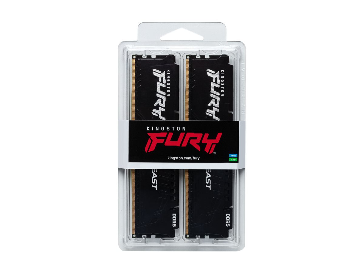 KINGSTON 16Go 5600MHz DDR5 CL40 DIMM Kit of 2 FURY Beast Black