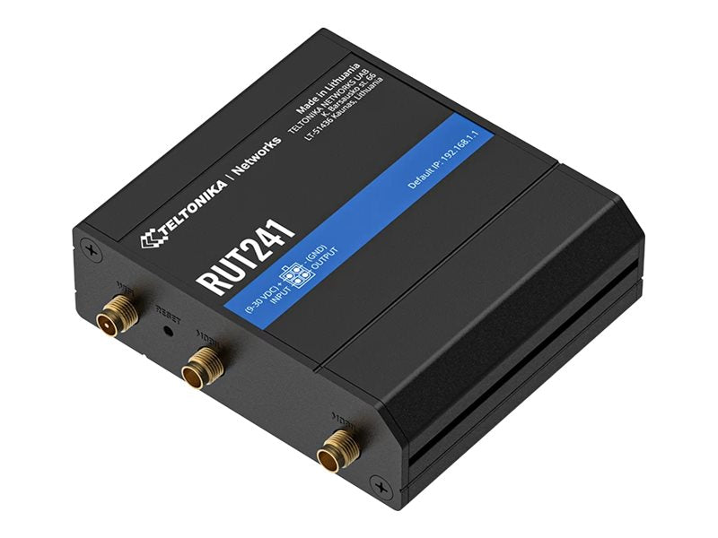 TELTONIKA NETWORKS RUT241 4G/LTE/3G/2G WiFi router US version