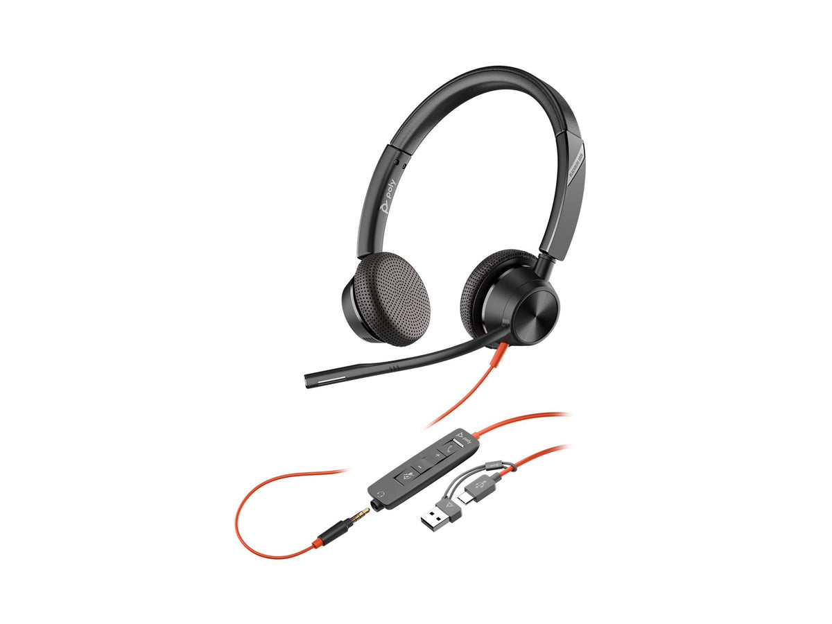 Poly BW 3325 USB-C HS+3.5mmP+USB-C/A