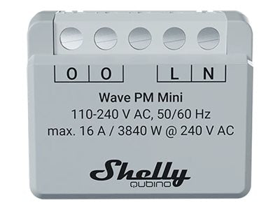 SHELLY Wave PM Mini EU LR Support Power Meter // QTEM-0A1PC16EU