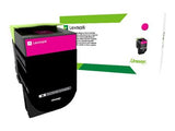 LEXMARK 802XME cartouche de toner magenta capacité standard 4.000 pages pack de 1 corporate