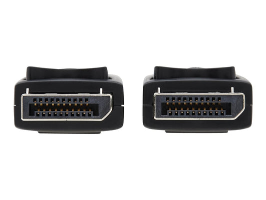 EATON TRIPPLITE DisplayPort Cable with Latches 4K 60Hz M/M 10ft. 3.05m