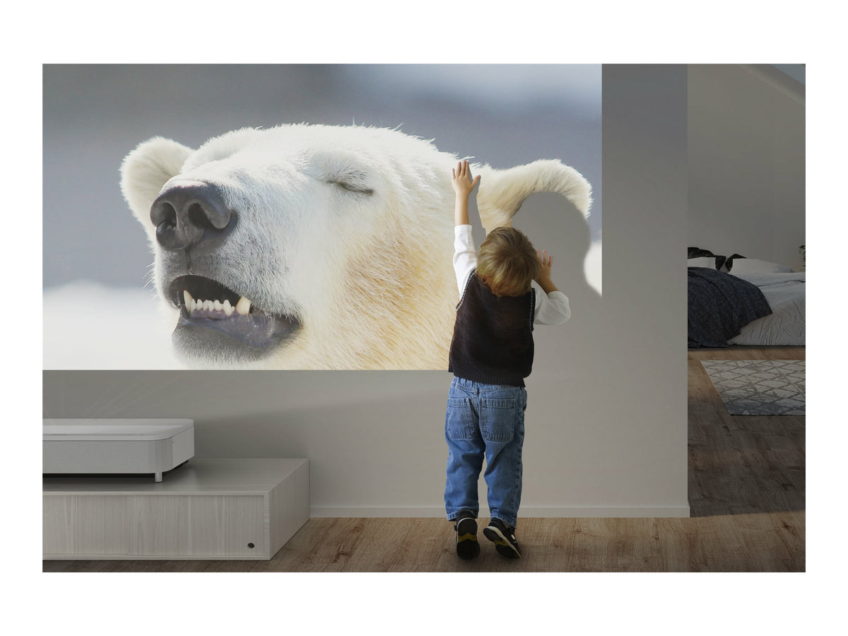 EPSON EH-LS800W Projecteur Laser UST-4K PRO-UHD Home Cinema- 16: 9- 4000 lumens-2 500.000: 1- 3x HDMI - Android TV™ Bluetooth- Blanc