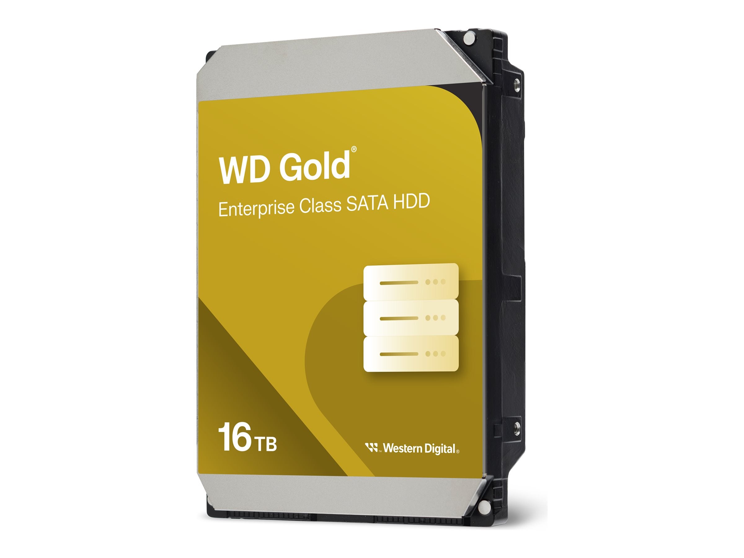 WD Gold 16To HDD 7200rpm 6Gb/s sATA 512Mo cache 3.5p intern RoHS compliant Enterprise Bulk