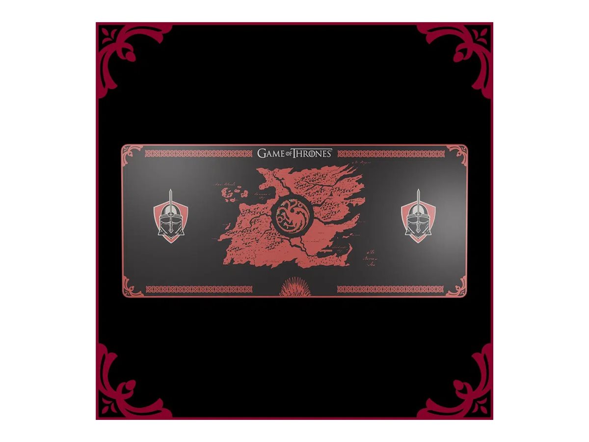 LEXIP X GAME OF THRONES RED Lights XXL Mousepad