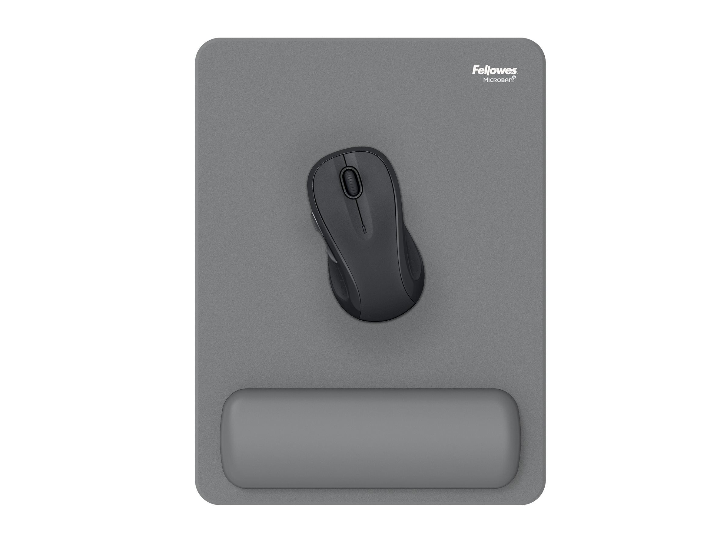 FELLOWES Tapis souris repose-poignets XL Breyta Gris