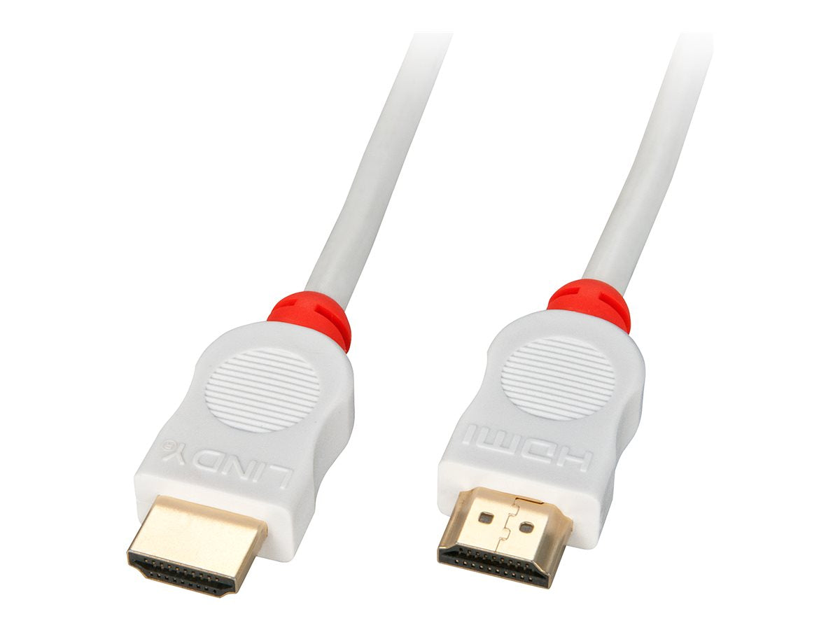 LINDY HDMI High Speed Cable White 3m HDTV & HDCP compatible