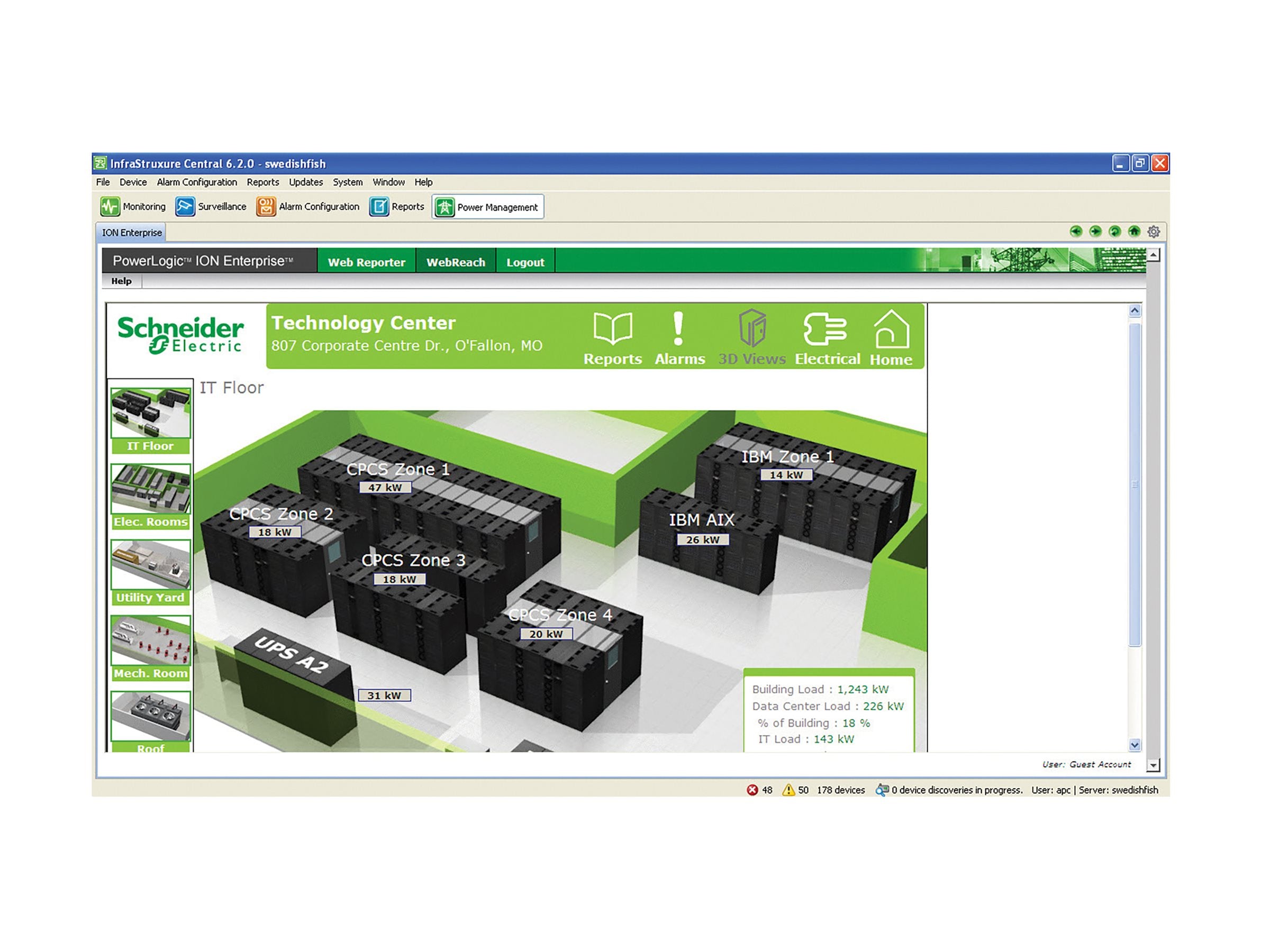 APC Infrastruxure Central 25 Node License Only
