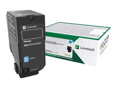LEXMARK 15K Return Program Cartouche Cyan CS/CX827