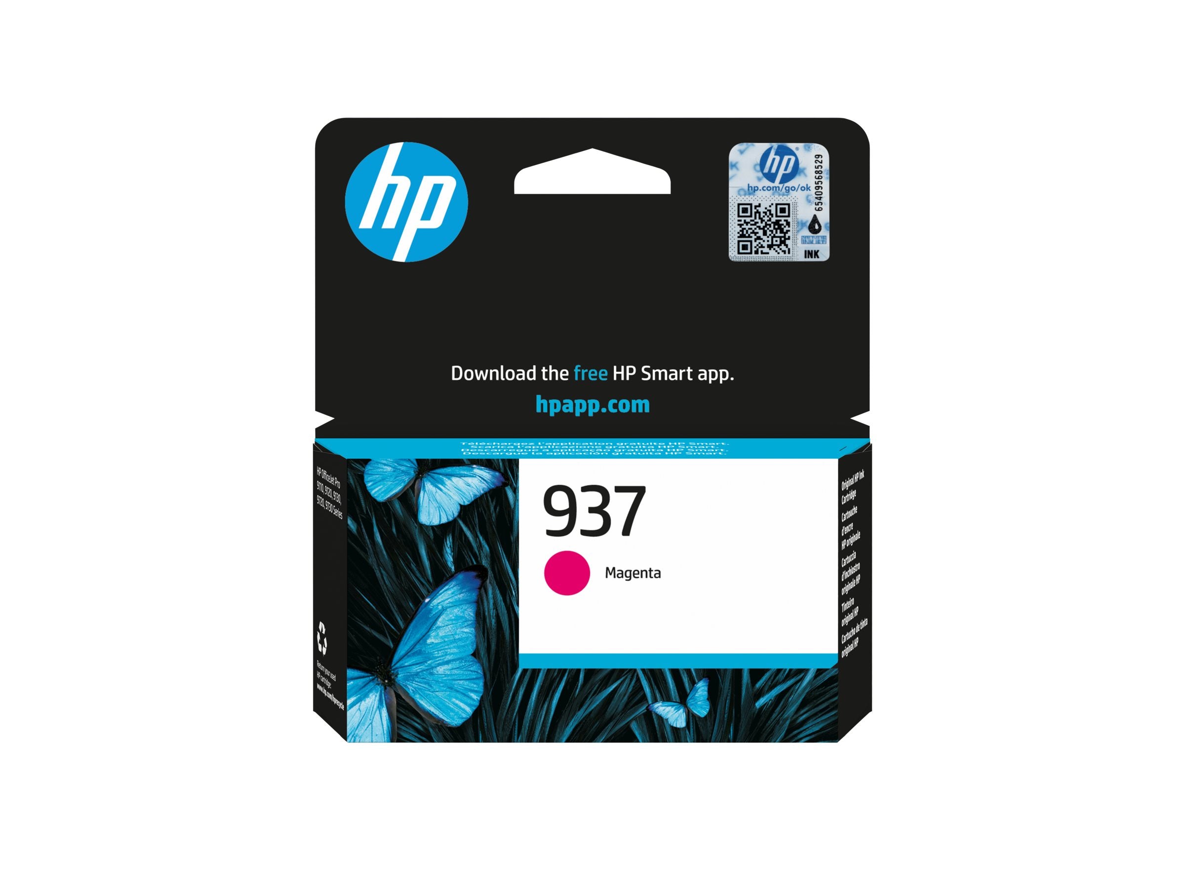 HP 937 Magenta Original Ink Cartridge
