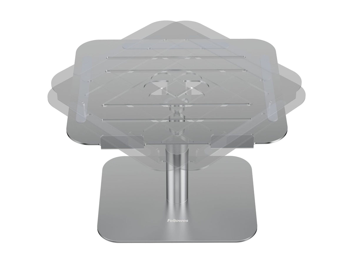 FELLOWES SUPPORT PC PORTABLE ALUMIA ARGENT