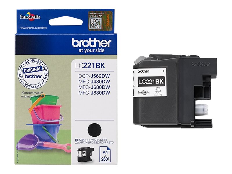 LC-221BK/Ink black 260 page