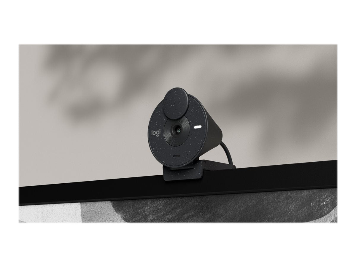 LOGITECH BRIO 300 Webcam colour 2 MP 1920 x 1080 720p 1080p audio USB-C