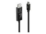 LINDY 3m USB Type C to DisplayPort 4K60 Adapter Cable with HDR