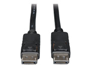 EATON TRIPPLITE DisplayPort Cable /w Latches 4K 60 Hz M/M BK 3 ft. 0.91m DisplayPort cable DisplayPortM to DisplayPortM 91cm