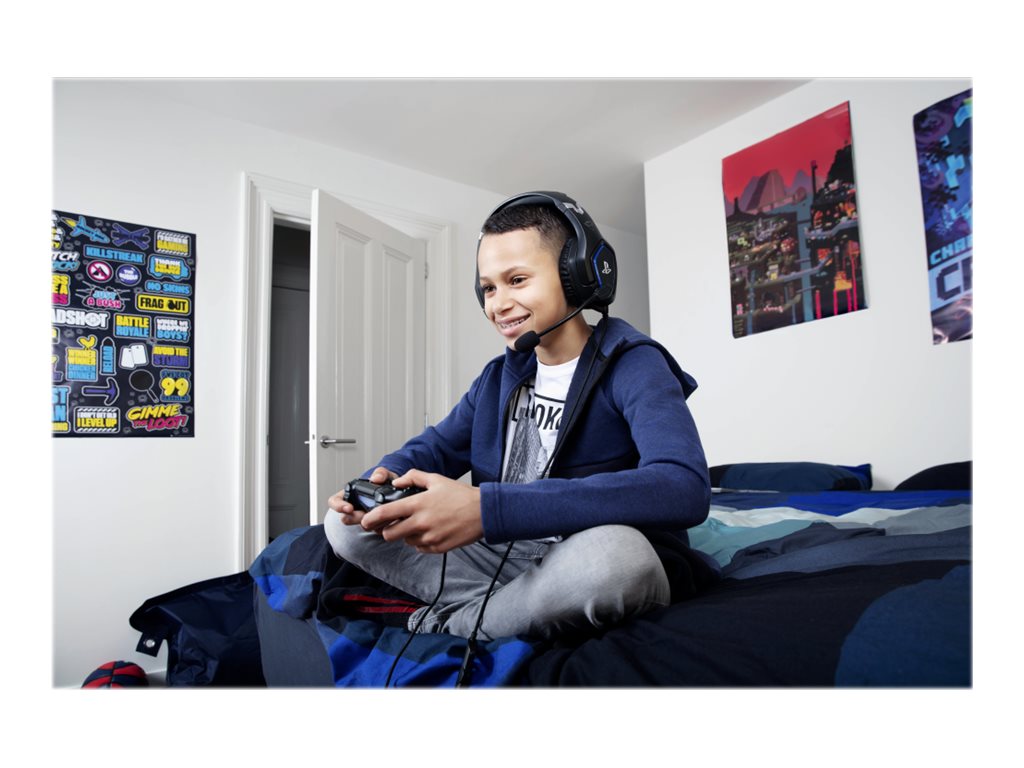 TRUST Casque gaming FORZE pour PS5/PS4 license officielle - Black