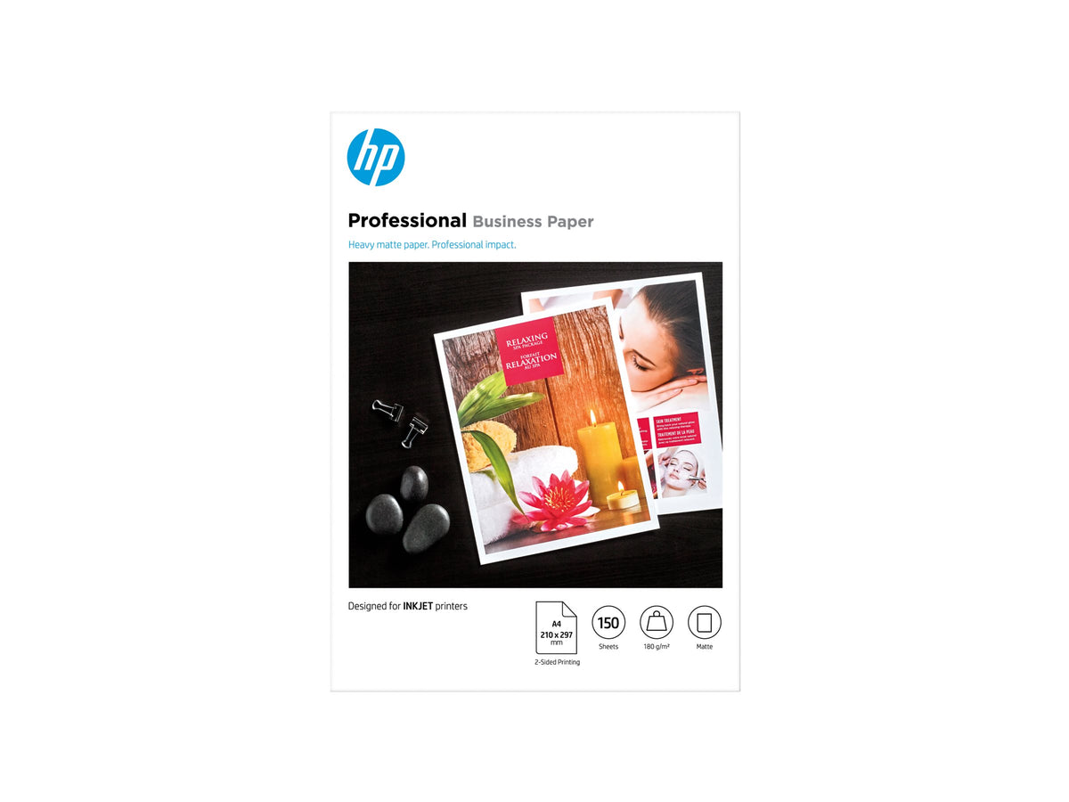 HP Prof Matte Ij A4 180g 150sh FSC Paper