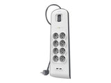 BELKIN Multiprise/Parafoudre 8 Prises 2 Ports USB