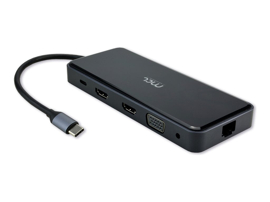 MCL 12-port docking station 2 HDMI and VGA