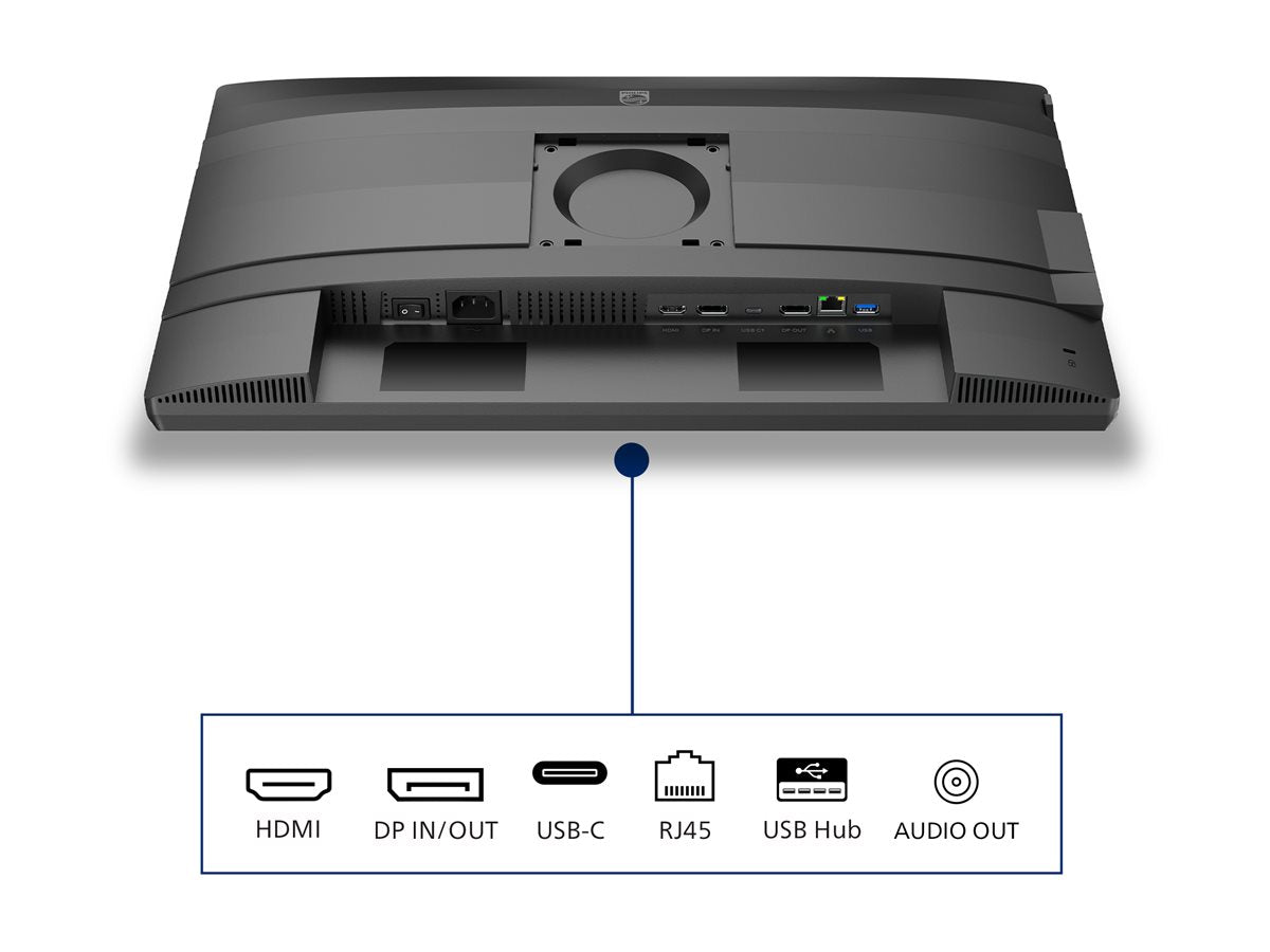 PHILIPS 24B2U4301/00 23.8inch 1920x1080 HDMI DP DaisyChain USB USB-C RJ-45