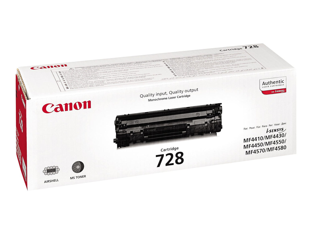 Toner/CRG 728 Fax+MFP Cartridge BK