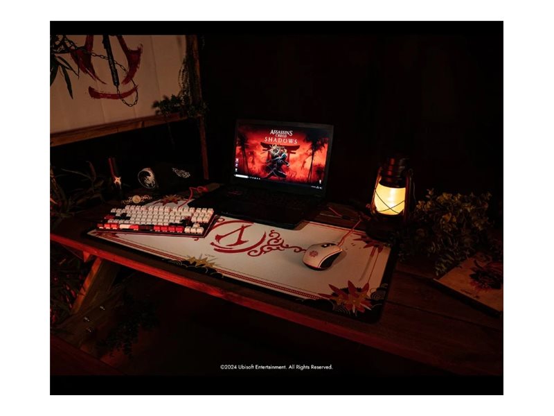 LEXIP X UBISOFT Assassins Creed Shadows MASTER Box PC Game Keyboard Mouse & Mat (DE)