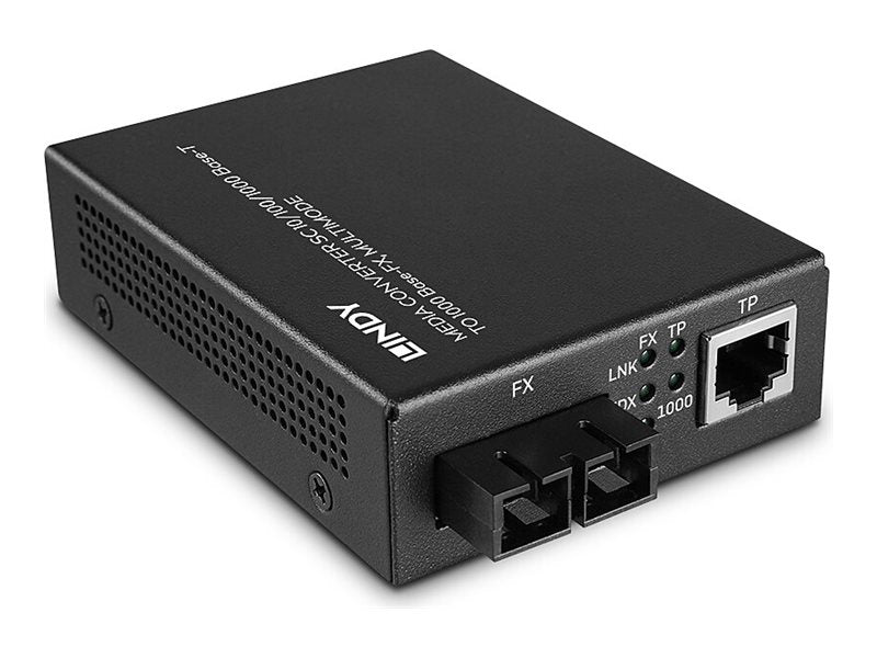 LINDY Media Converter SC 1000 Base-FX Multimode