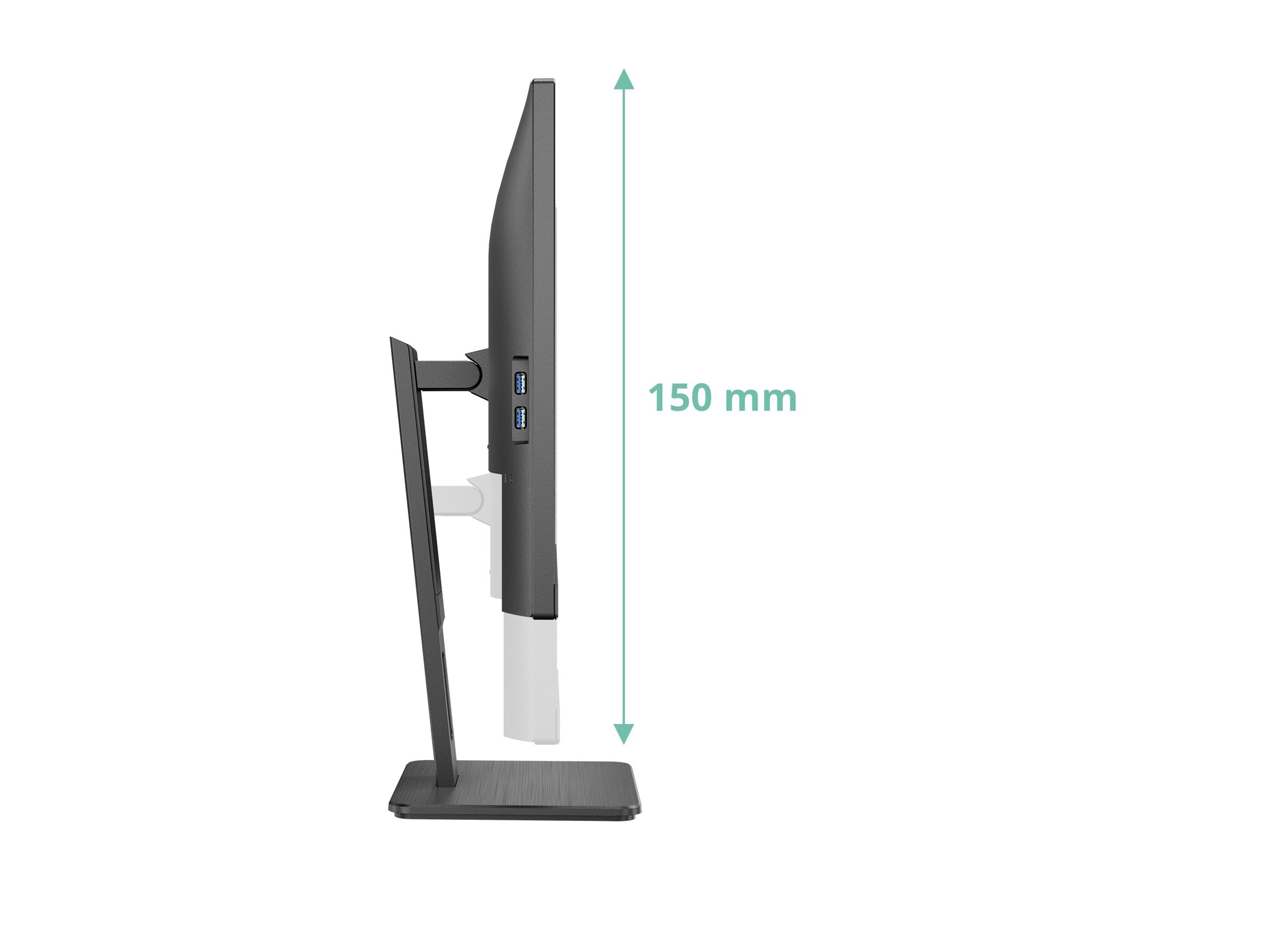 AOC Q27P3CW 27p IPS TFT 2560x1440 HDMI DP USB Black