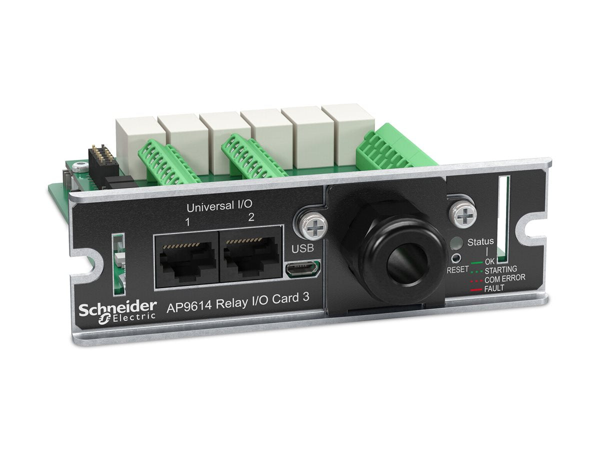 APC Network Management Card Remote management adapter SmartSlot 10/100 Ethernet x 2 + dry contact