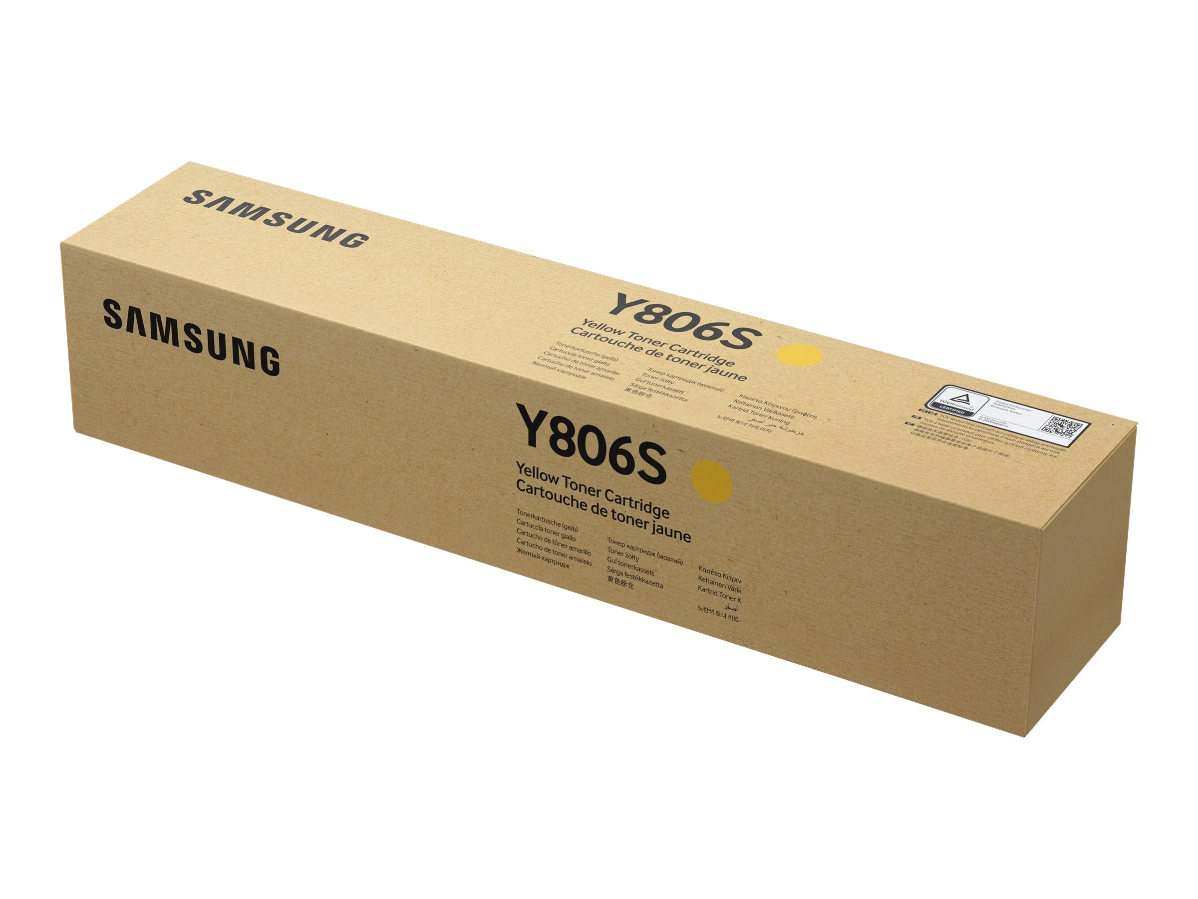 SAMSUNG CLT-Y806S/ELS Yellow Toner Cartridge