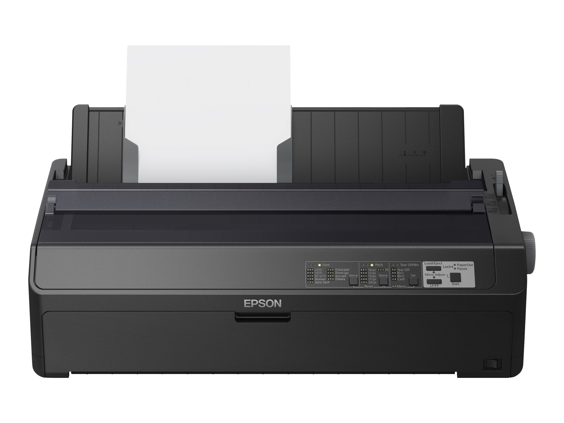 EPSON LQ 2090II Printer Mono dot-matrix Roll 21.6 cm 406.4mm width 420x364mm 360x180dpi 24pin 584char/sec parallel USB
