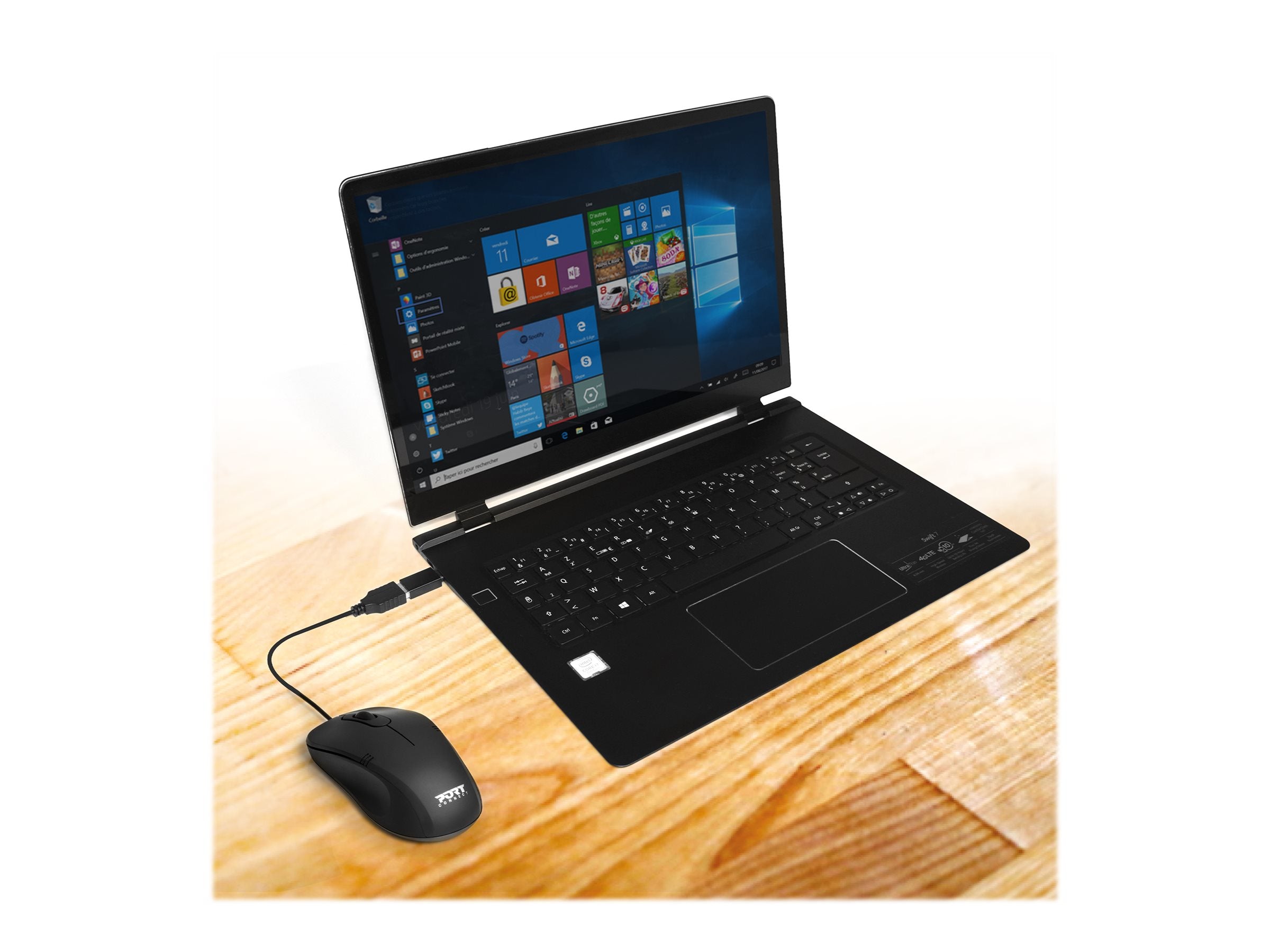 PORT DESIGNS Twin Pack - USB Type C to USB Type A Female Converters