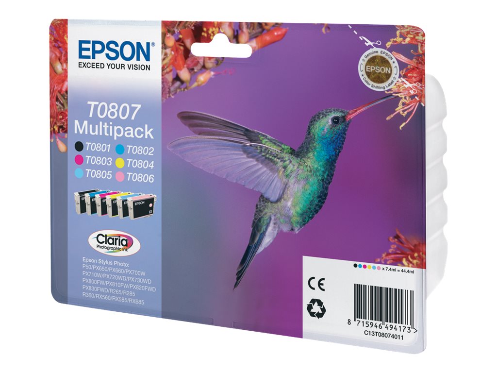 Ink/T0807 Hummingbird7.4ml CLcMLmYK