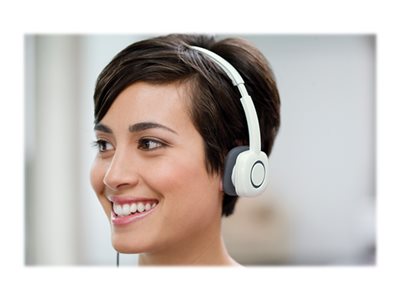 LOGITECH Stereo Headset H150 Headset on-ear wired coconut