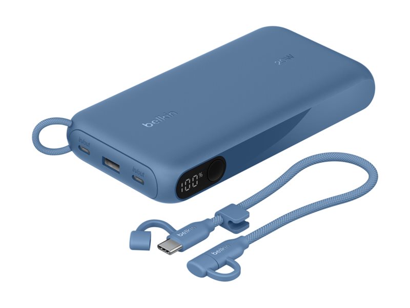 BELKIN 20k PD20W Power Bank with Display Blue