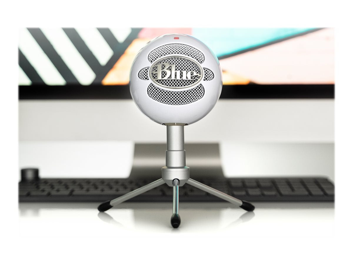 LOGITECH Blue Microphones Snowball ICE Microphone USB white