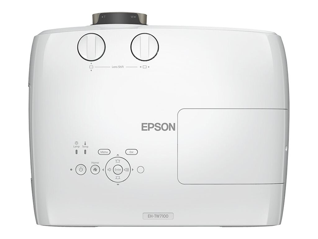 EPSON EH-TW7100 Projecteur 4K PRO-UHD Home Cinema - 16:9 - 3000 lumens -100 000:1- 2x HDMI- Bluetooth - Garantie 2 ans