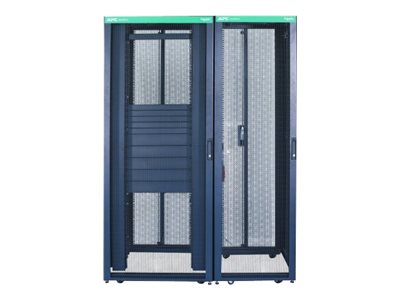 APC Easy Rack 82Ux800x1200 Roof/Side panel/castors/feet No Bottom 4Brackets black