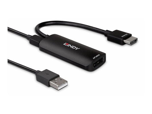 LINDY HDMI 4K60 to DisplayPort 1.2 Converter