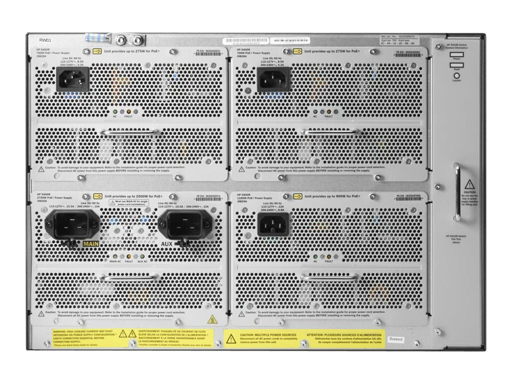 HPE 5412R zl2 Switch