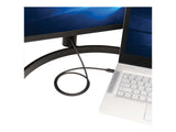 EATON TRIPPLITE USB-C to DisplayPort Bi-Directional Active Adapter Cable M/M 4K 60 Hz HDR Locking DP Connector 3 ft. 0.9m