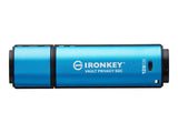 KINGSTON 256Go USB-C IronKey Vault Privacy 50C AES-256 Encrypted FIPS 197