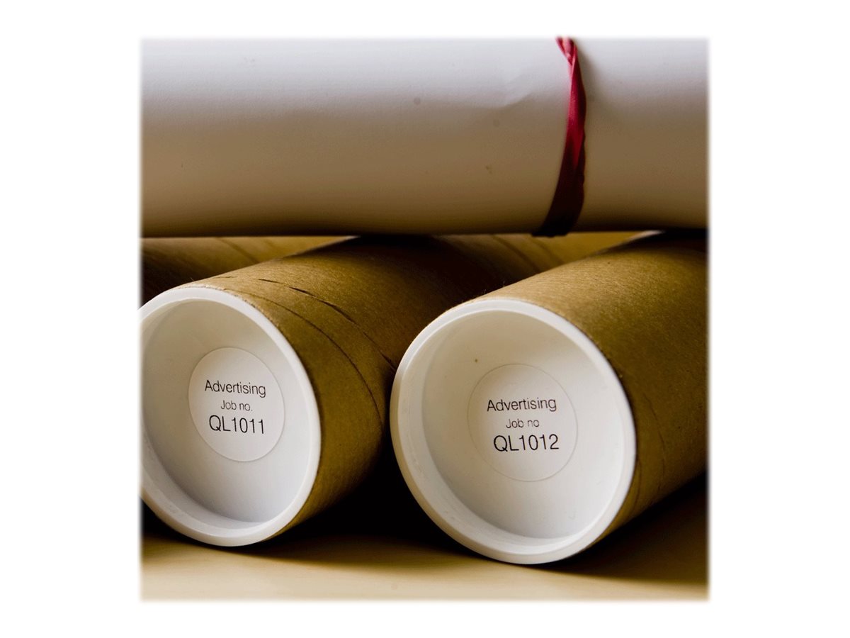 BROTHER P-TOUCH DK-11218 die-cut round label 24x24mm 1000 labels