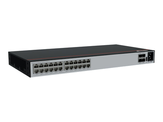 HUAWEI S5755-H24N4Y-A 24x10/100/1000/2.5GBASE-T ports 4x25GE SFP28 ports built-in AC power front access