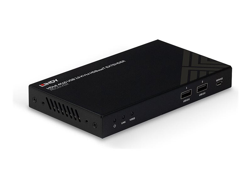 LINDY 150m HDMI 4K60 IR RS232 HDBT KVM Extender