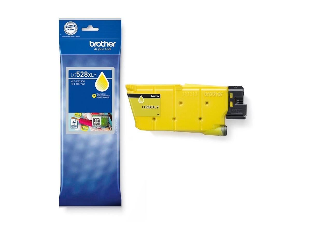 BROTHER LC528XLY Yellow Ink Cartridge