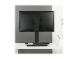 EATON TRIPPLITE Single-Display Monitor Stand - Height Adjustable 17inch to 27inch Monitors