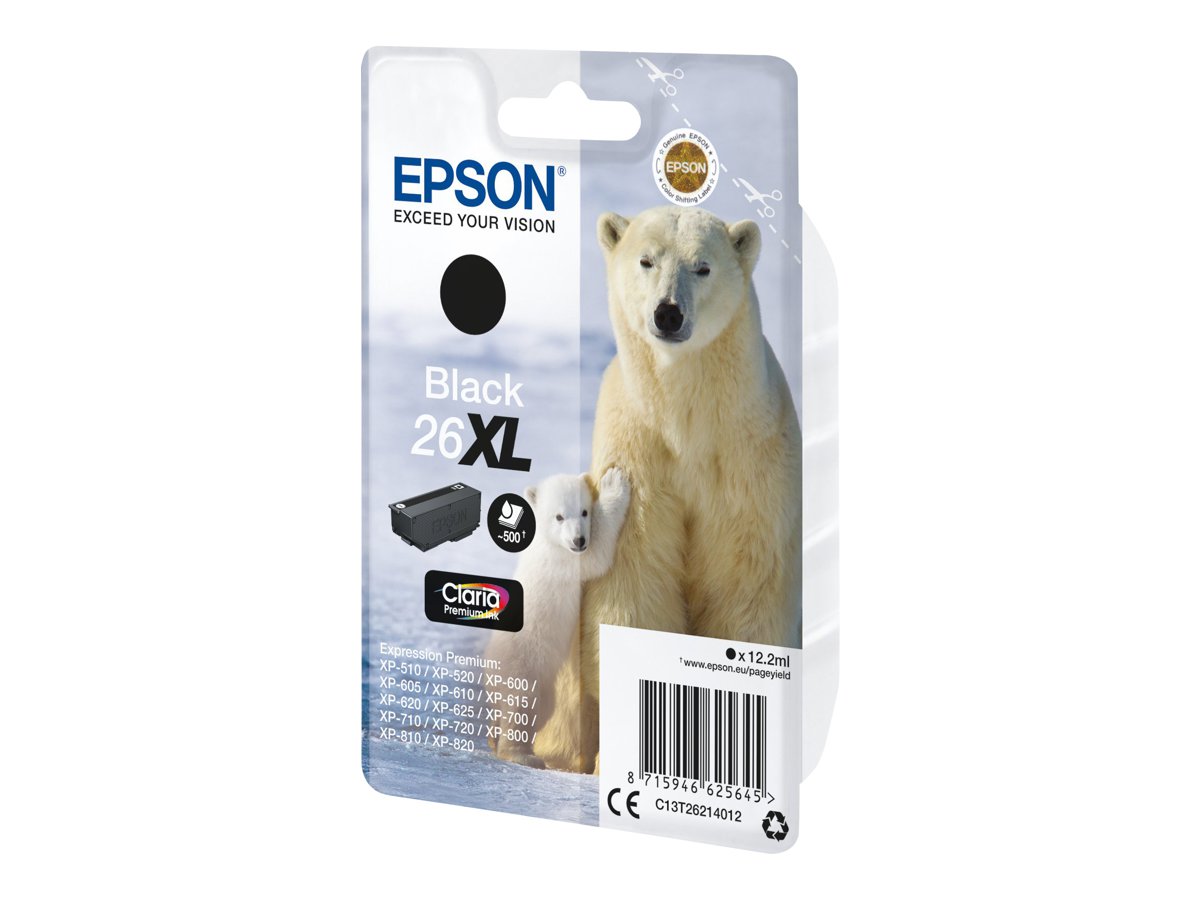 Ink/26XL Polar Bear 12.2ml BK