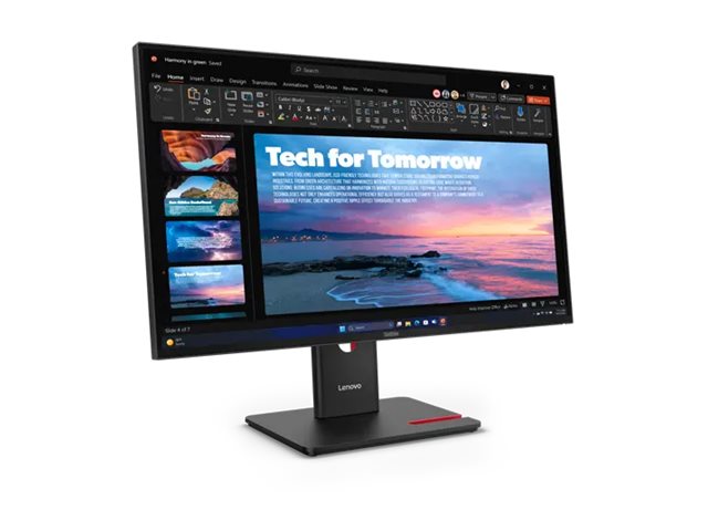 LENOVO ThinkVision T27qd-40 LED Écran 27p 2560x1440 QHD 120Hz IPS 350cd/m2 HDR10 4ms HDMI DisplayPort DaisyChain USB-C Dock 96W
